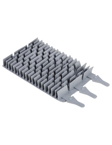 Brosse de robot Tornax - Gris