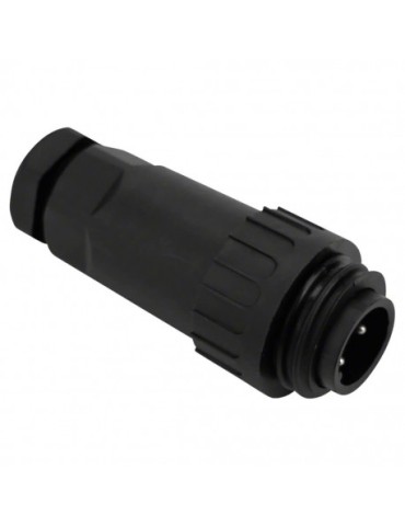 Connecteur cyl 4pt mâle