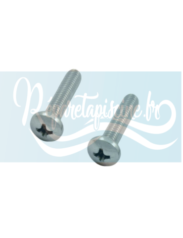 Lot de 2 vis inox 10-32x7/8...