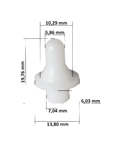 Butée de volet pour skimmer...