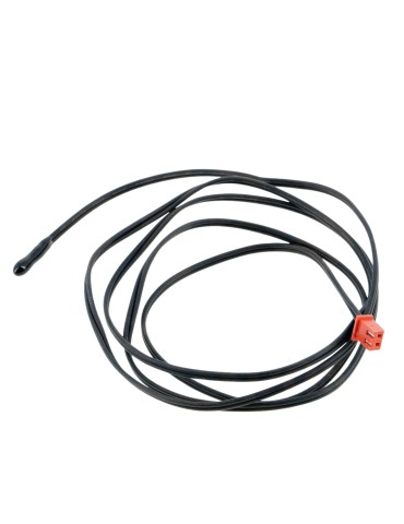 Sonde rouge de température...